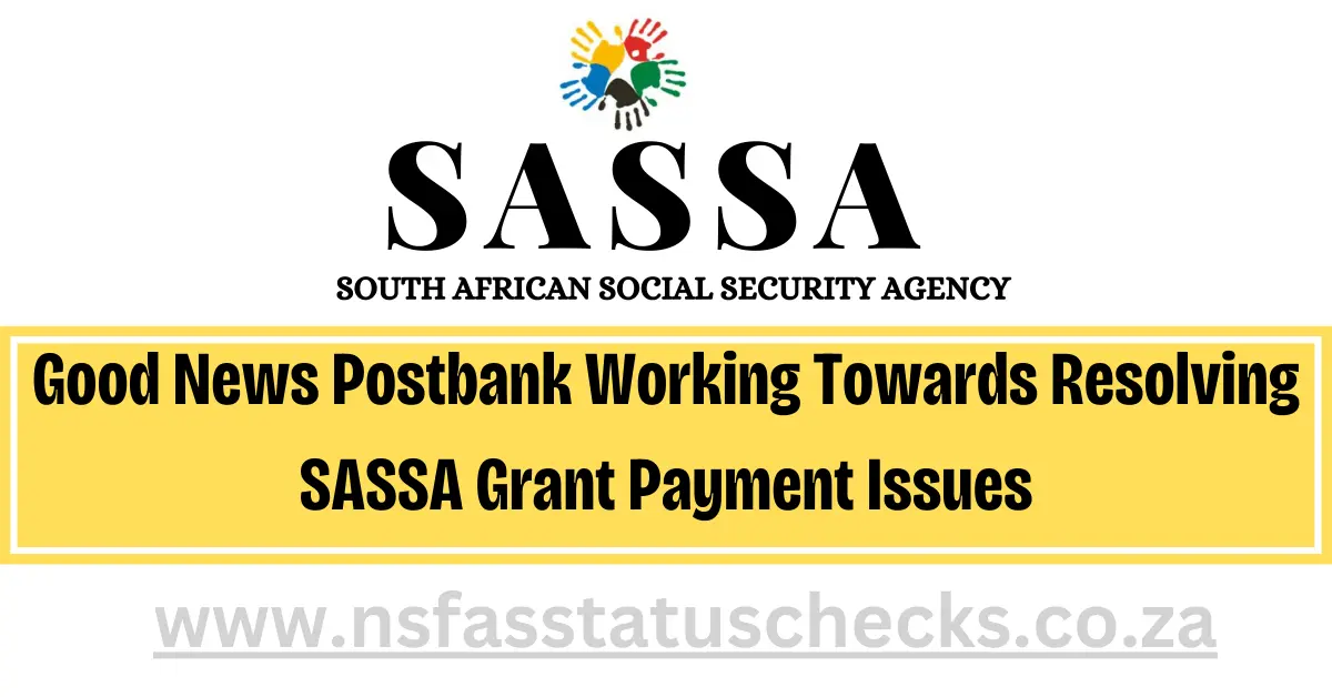 SASSA Good News